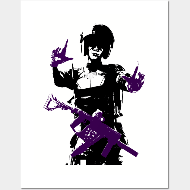 Rainbow Six Siege Mira Wall Art by Donut